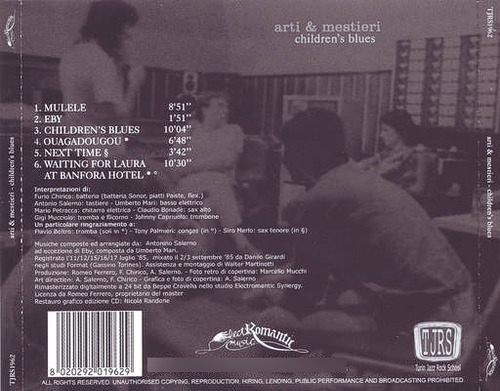 Cd Children's Blues (arti & Mestieri) Estándar