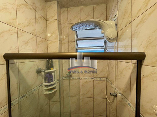 Imagem 13 de 19 de Kitnet À Venda, 24 M² Por R$ 128.000,00 - José Menino - Santos/sp - Kn0258