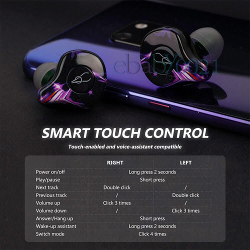 Icesomnus Sabbat G12 Elite Tws Auriculares Inalámbricos Blue