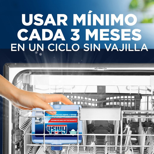 Imagen 3 de 6 de Finish Limpiador De Maquinas Lavavajillas X 250 Ml