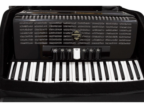 Acordeon De 120 Baixos Thommasi Ta-12009 Preto