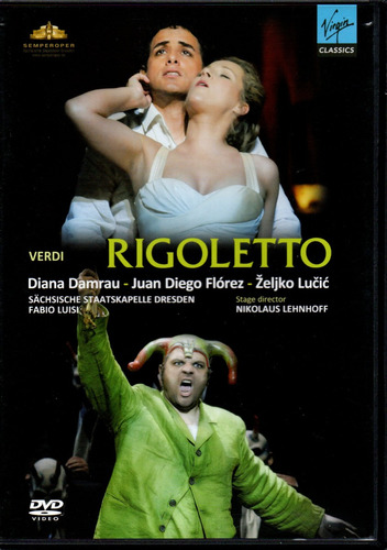 Dvd Verdi Rigoletto Juan Diego Florez Diana Damrau