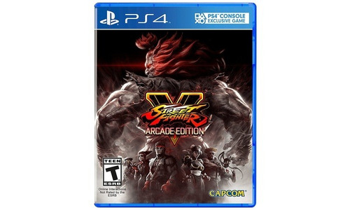 Street Fighter V Arcade Edition (midia Fisica) - Ps4 (novo)