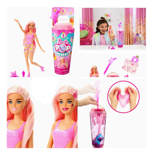 Barbie Pop Reveal Huele A Frutas Y Trae Accesorios Em