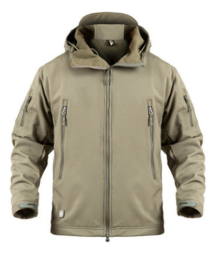 Chaqueta Soft Shell De Piel De Tiburón Para Hombre