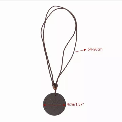 4 Dijes Quantum Pendant, Negro 