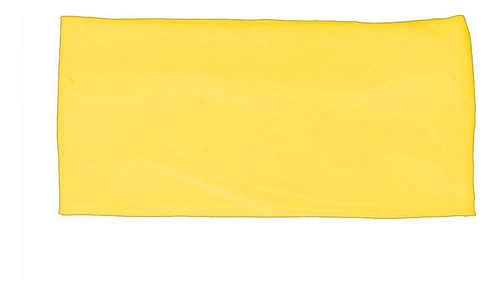 Diadema De Yoga Color Caramelo Amarilla