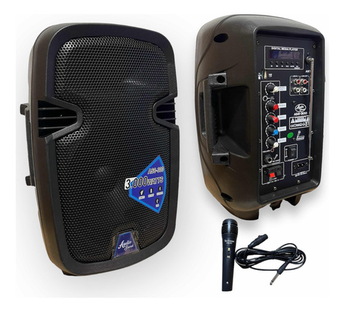 Parlante Audio Sound 8 Pulgadas Bluetooth + Microfono 300w