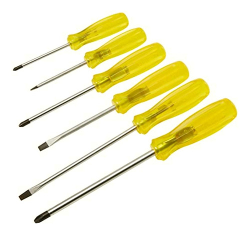Urrea 9600g Juego De 6 Destornilladores Ámbar Combinado
