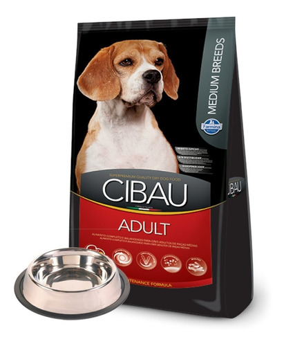 Alimento Perro Cibau Adult Medium 15 Kg + Promo!