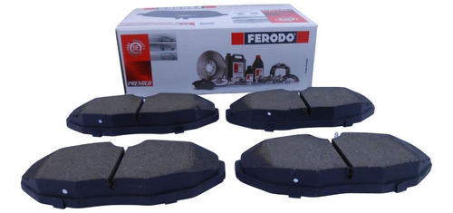 Pastilha De Freio Traseiro Ferodo Hqf2415 Troller - Cód.2799