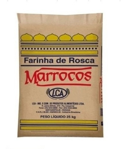Farinha De Rosca Marrocos 25kg
