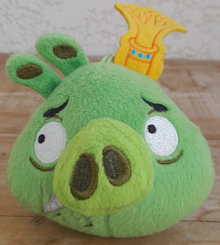 Brinquedo Mc Donalds Angry Birds Porco Rei (Usado)