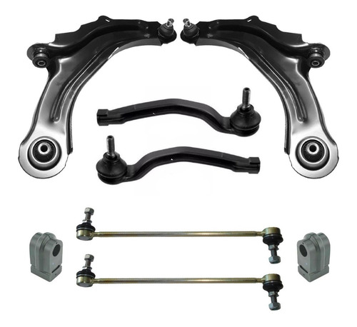 Imagen 1 de 8 de Kit Tren Delantero Renault Megane 2 Con Parrilla
