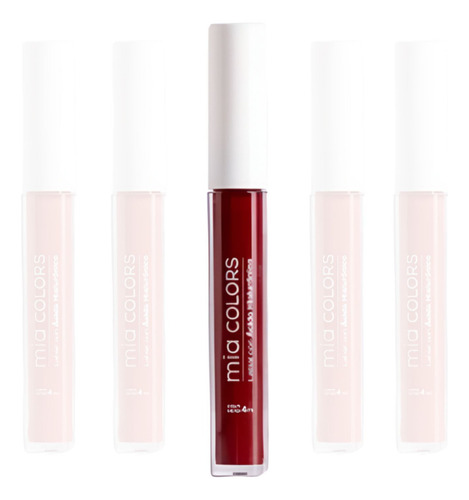 Mia Colors Labial Líquido Mate Con Ácido Hialurónico Praga Color Londres