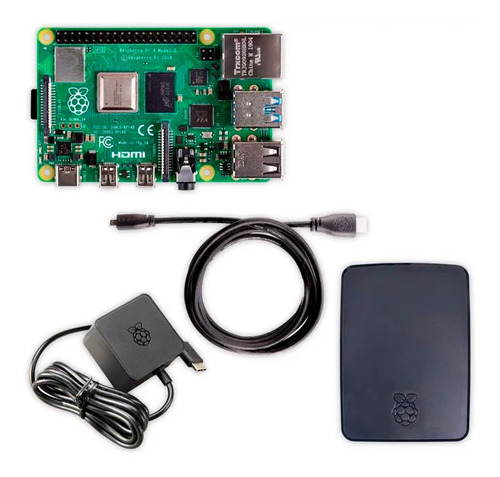 Kit Raspberry Pi 4 8 Gb Carcasa, Eliminador, Hdmi (original)