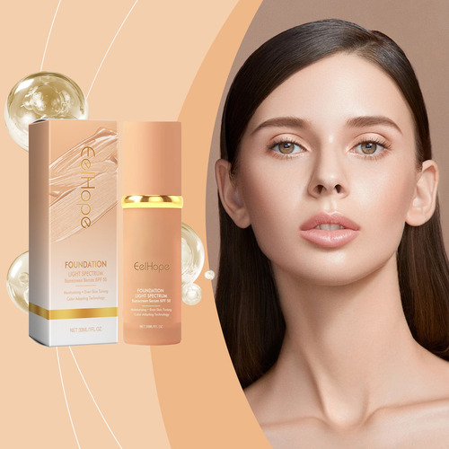 2 Piezas Biomimic Foundation 4 En 1 - Medium Spectrum,