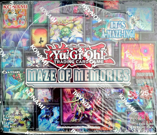 Yugioh Maze Of Memories Booster Box Inglés