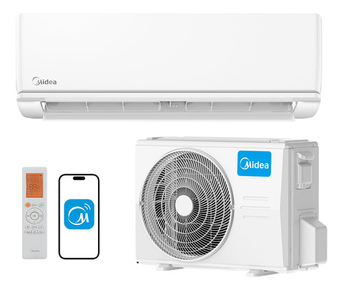 Midea Sistema De Calefaccion Mini Split De 12000 Btu, 208/23