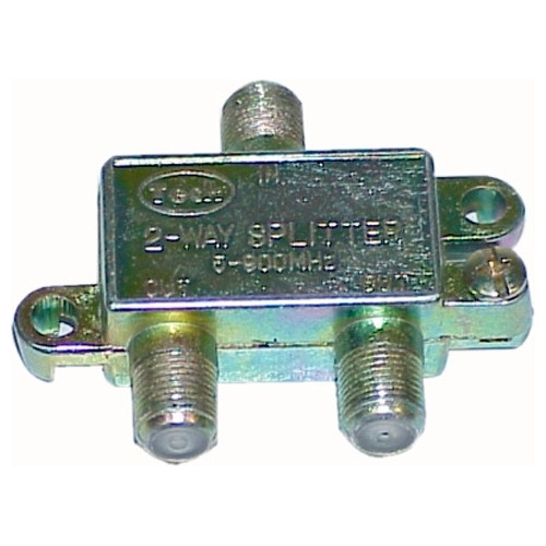 Splitter 2 Vias 5-900 Mhz  Paq. 6 Pcs