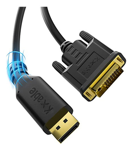 Cable Displayport A Dvi De 10 Pies, Cable Adaptador Dp A Dvi