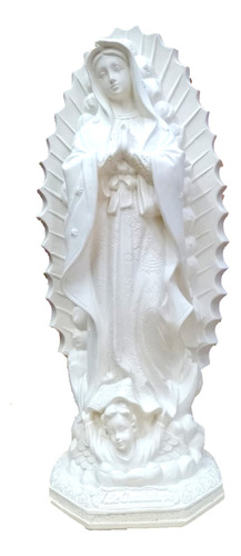 Virgen De Guadalupe Yeso 38 Cm Alto