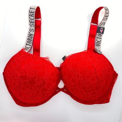 Bra Victorias Secret Original Mujer Shine Strap Brillos