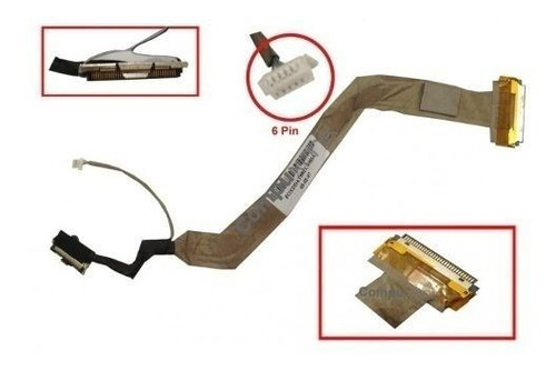 Flex Original Para Laptop Hp Dv2000 Dv6000 V3000 F500 F700