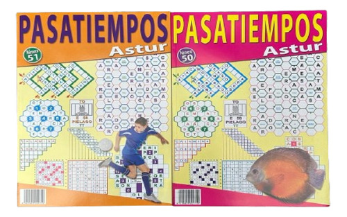 Pasatiempos Pack 2 Unidades 50 Paginas Pack 2 Pasatiempos 