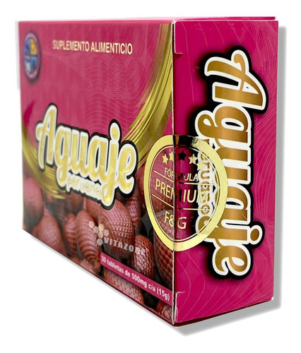 Aguaje Peruano 30 Tabletas Fer Y Greco