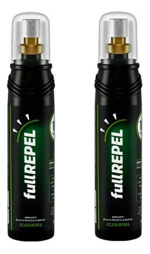 Repelente de spray Fullrepel x pacote de 100 mL com 2 unidades