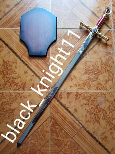Espada Masonica De Maestro Varios Colores Con Base De Madera