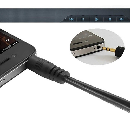 Cable De Audio Jack Spica 3.5mm A Rca 1.5 Metros Calidad