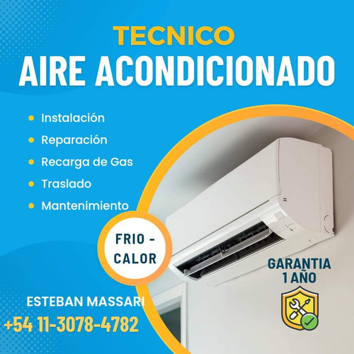 Tecnico Matriculado En Refrigeración Instalacion De Aire Ac