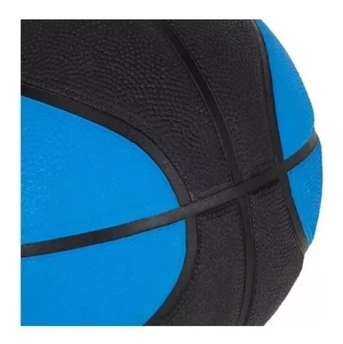 Bola de Basquete Spalding Force Tam 7 Preta e Azul 