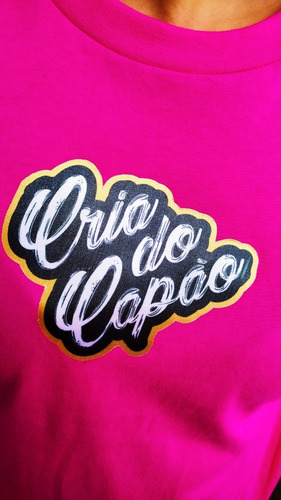 Imagem 1 de 3 de Camiseta T-shirt Cria Do Capão Zero Lifestyle