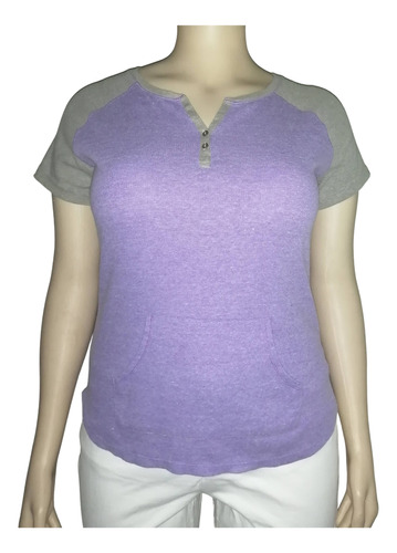 Polera Mujer Jockey Talla Xl Manga Corta