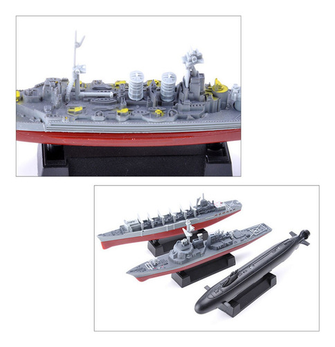 Ds Conjunto De Maqueta De Barco 8x, Kit De Maqueta 1/72