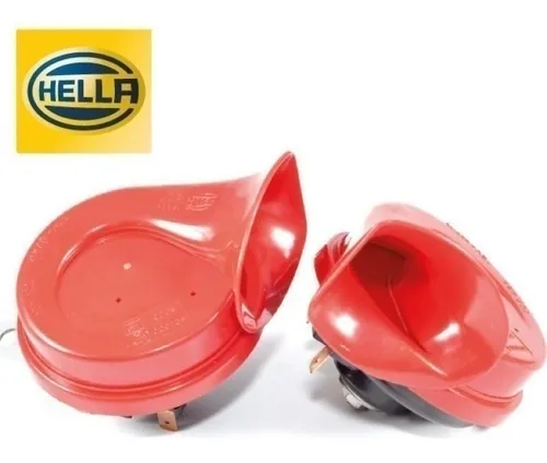 Hella Pitos Caracol Cornetas Oreja De Perro Juego X2 + Rele