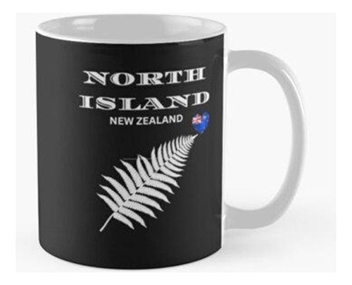 Taza Isla Norte Nueva Zelanda, Te Ika-a-mui. Calidad Premiu