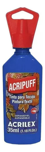 Tinta Acripuff 35ml - 501 Azul Turquesa - Acrilex 