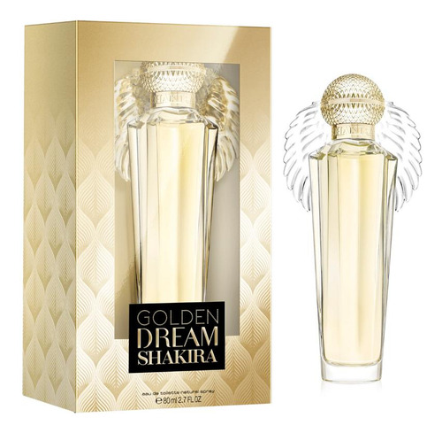 Perfume Shakira Golden Dream Edición Limitada Edt 80ml