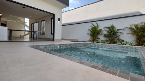 Imagem 11 de 30 de Casa À Venda Em Indaiatuba! 3 Suítes + Escritório, Condomínio Fechado Próximo Ao Parque Ecológico. - Ca00252 - 71014234