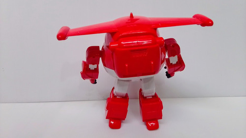 Super Wings 30 Cms Robot Figura Luz Y Sonidos (Usado)