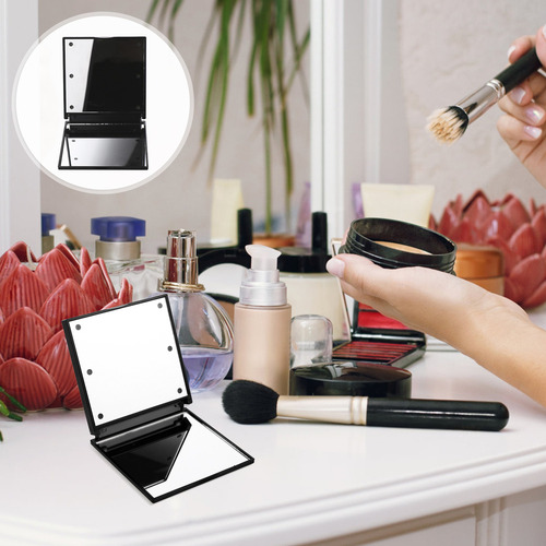 Espejo De Maquillaje Cuadrado Espejo De Maquillaje Pequeño