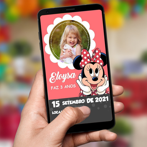 Imagem 4 de 7 de Convite Virtual Para Whatsapp Personalizado Varios Temas