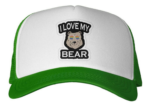 Gorra I Love My Bear Oso Gay Lentes