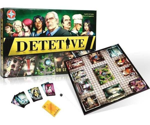 Jogo Detetive Um Crime Desafiador - Estrela