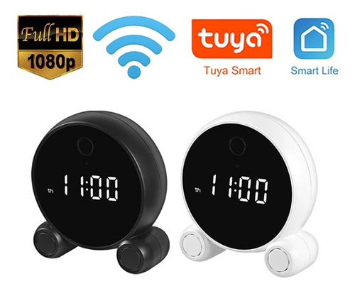 Reloj + Cámara Tuya Smartlife Con Wifi