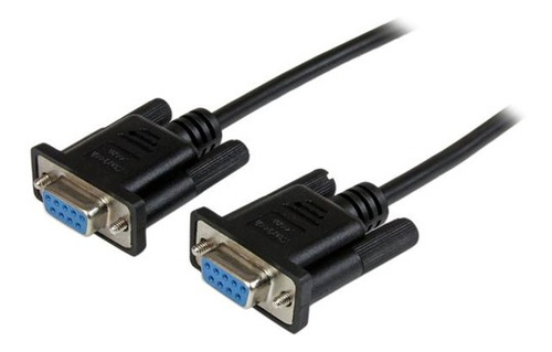 Cable Nulo Startech Módem Serial Rs232 Db9 H - H 2 Metros